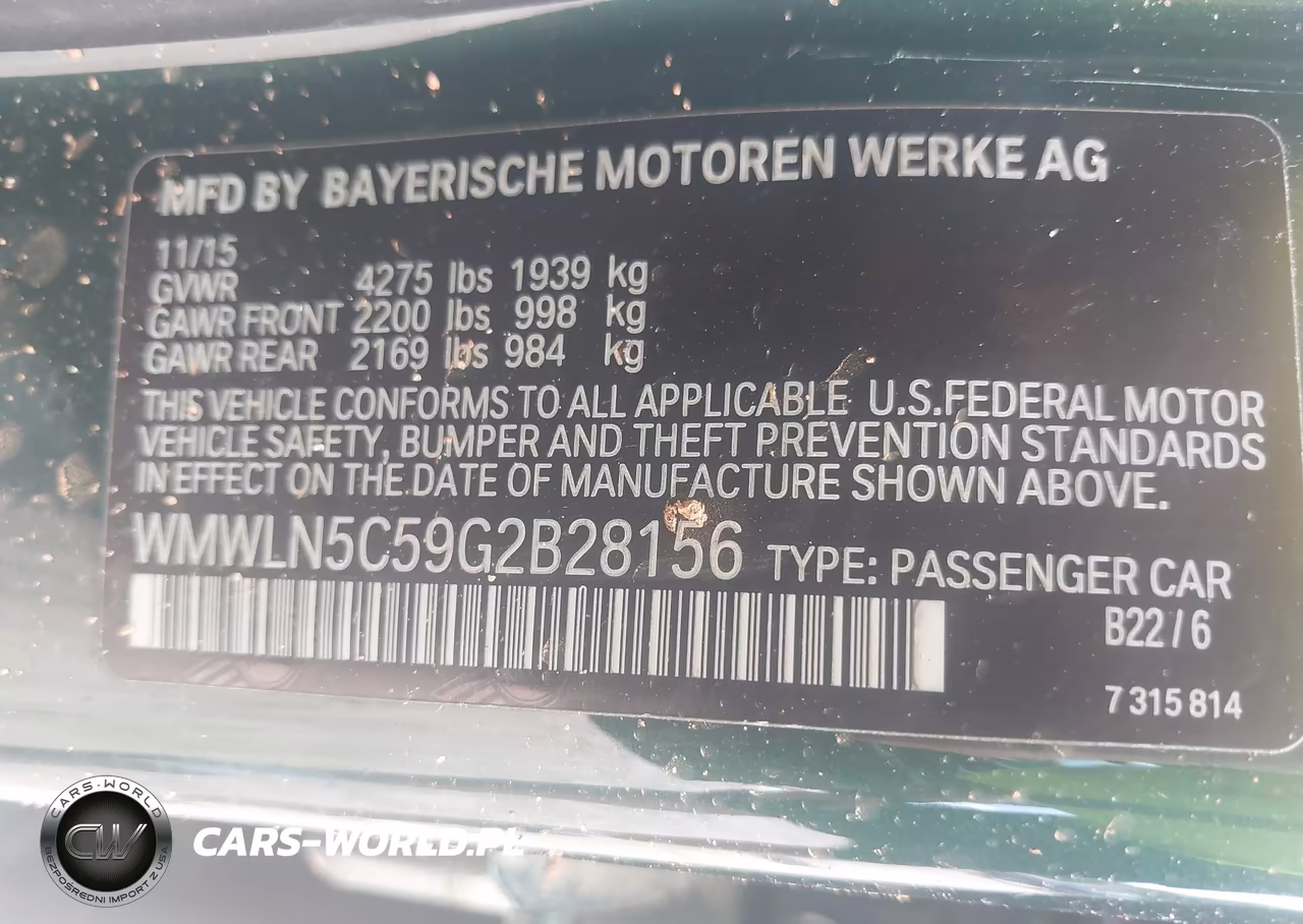 2016 Mini Clubman Cooper VIN:WMWLN5C59G2B28156 - 9