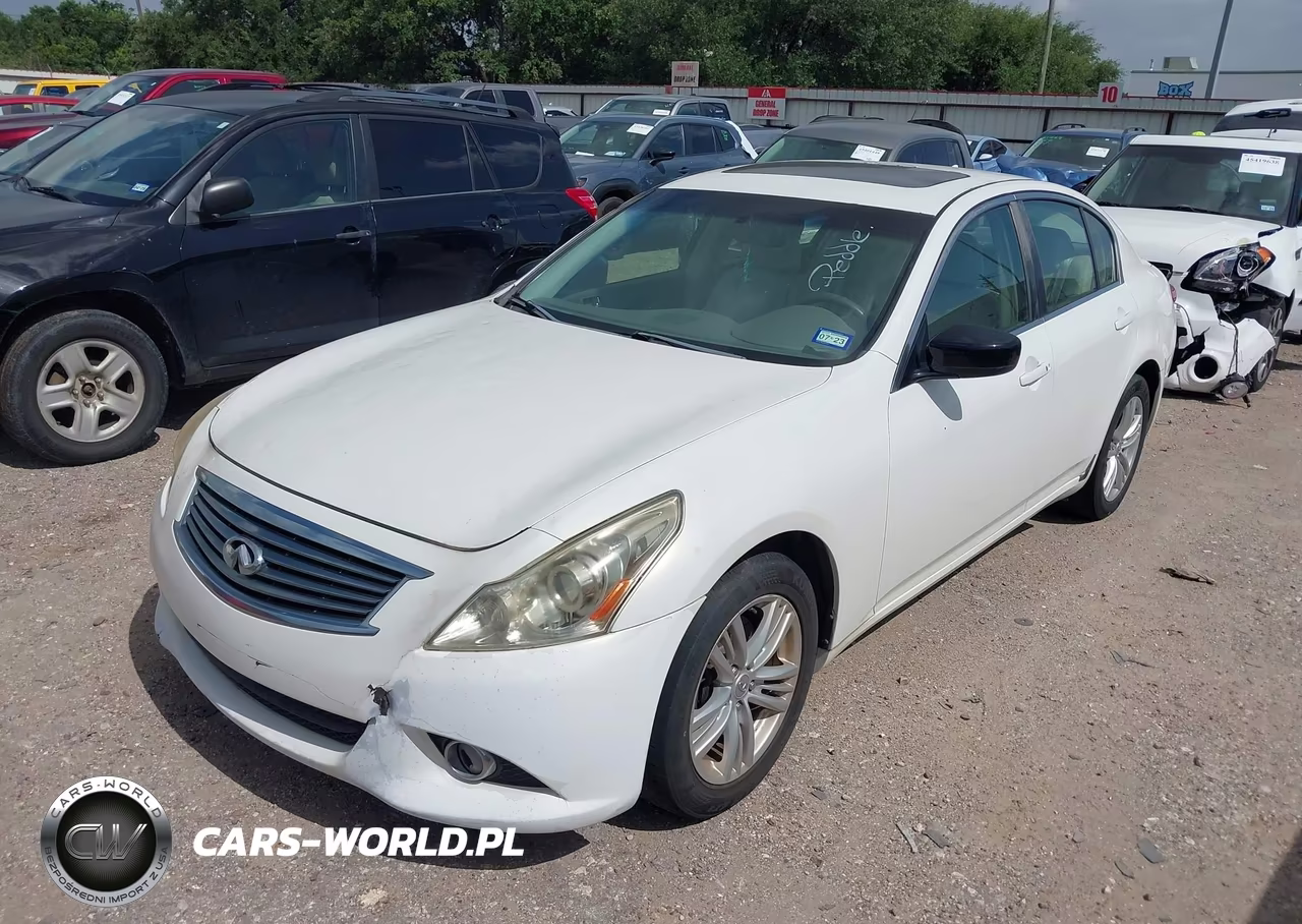 2013 Infiniti G37X VIN:JN1CV6AR7DM757977 - 2
