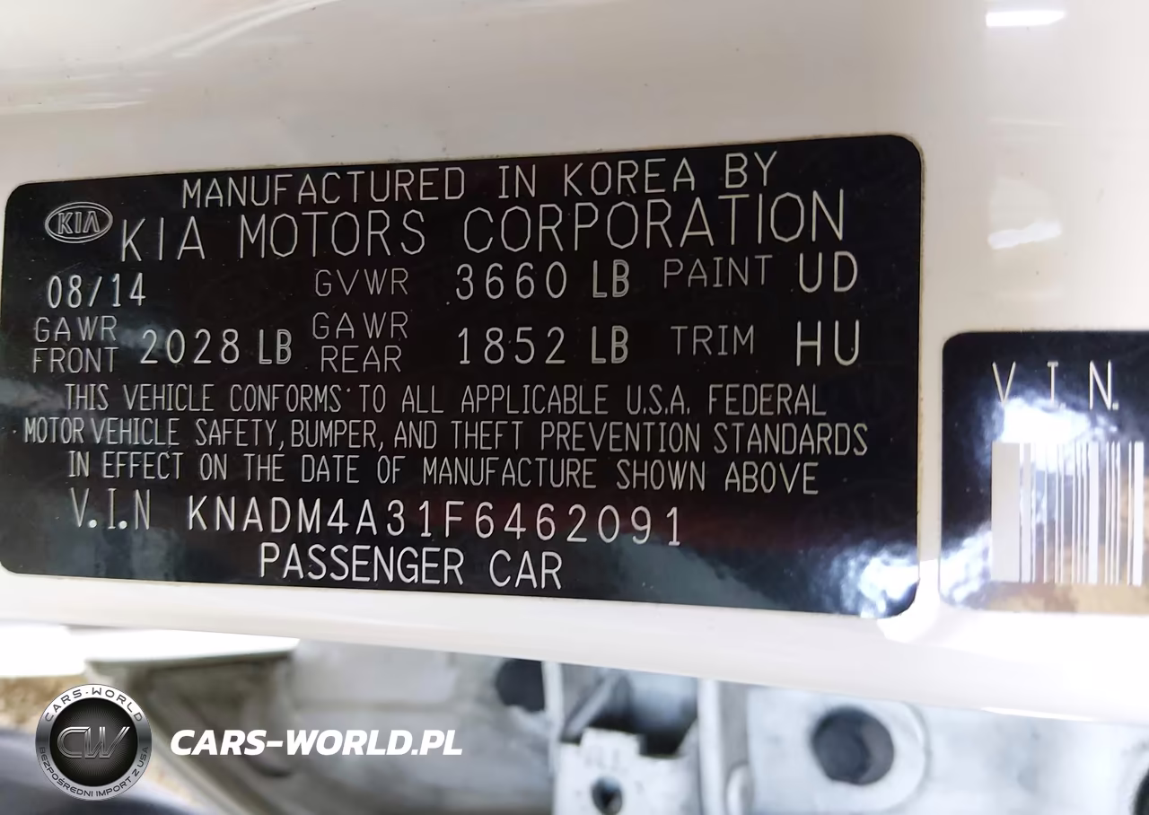 2015 Kia Rio Lx VIN:KNADM4A31F6462091 - 9