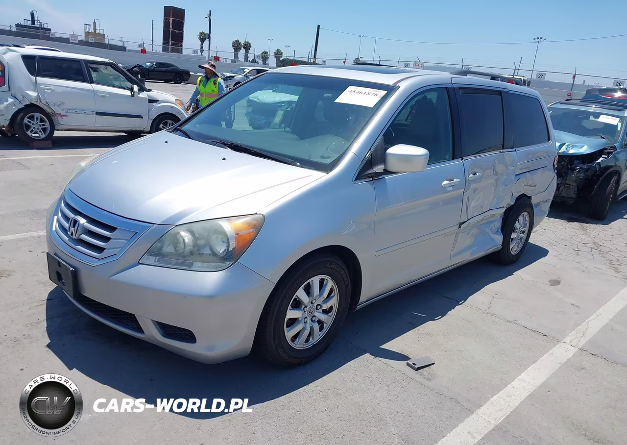 2010 Honda Odyssey Ex-L VIN:5FNRL3H73AB015838 - 2