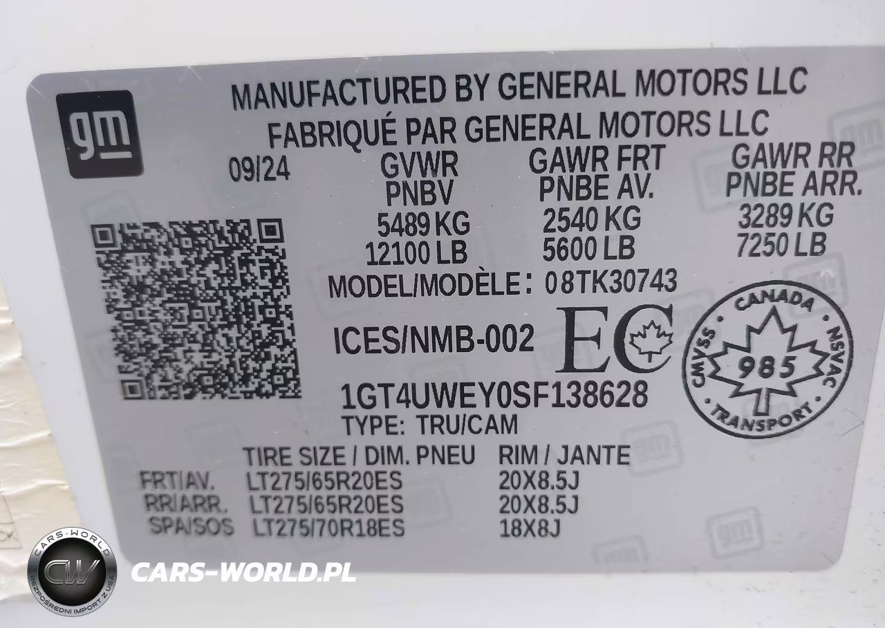 2025 GMC Sierra 3500Hd , Standard Bed, Denali, 4Wd VIN:1GT4UWEY0SF138628 - 8