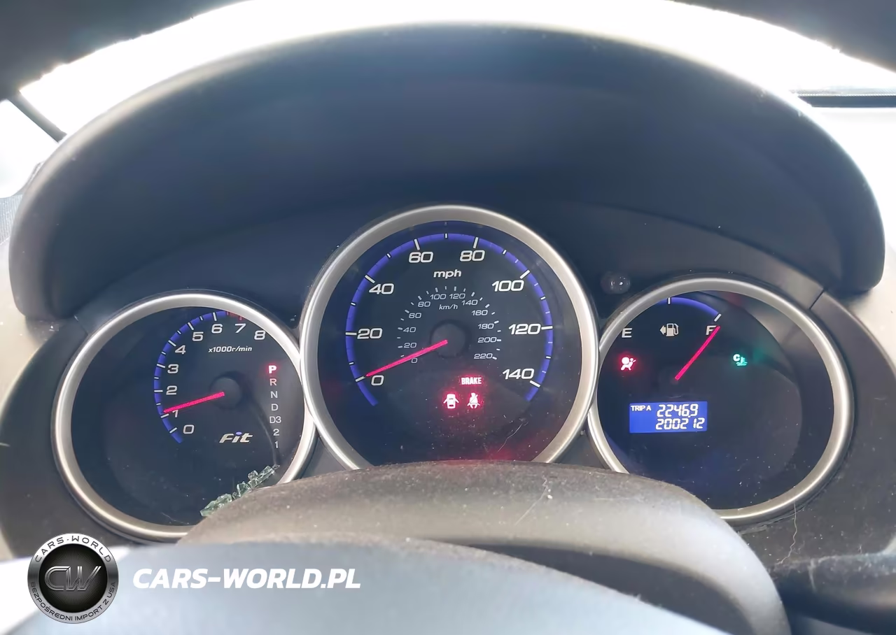 2007 Honda Fit VIN:JHMGD384X7S031183 - 7