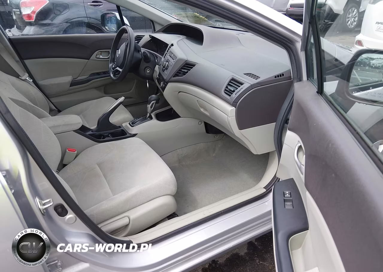 2012 Honda Civic Lx VIN:19XFB2F51CE386975 - 5