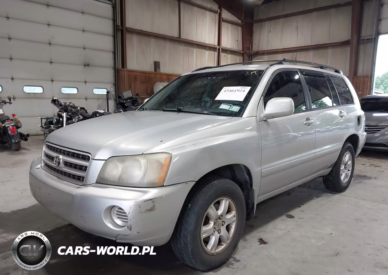 2002 Toyota Highlander V6 VIN:JTEGF21A520070284 - 2