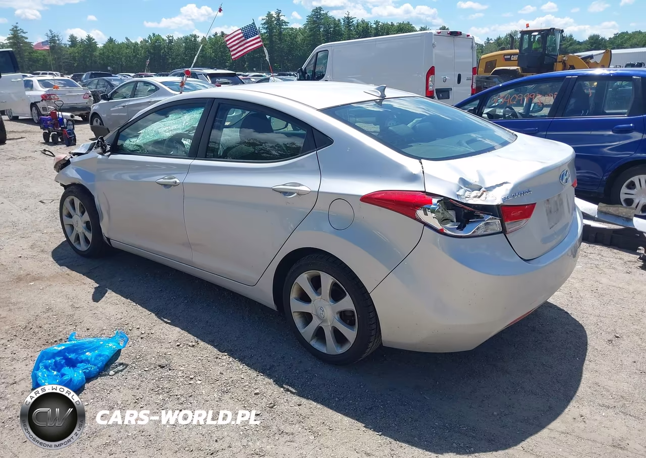 2012 Hyundai Elantra Limited (Ulsan Plant) VIN:KMHDH4AE0CU475779 - 3