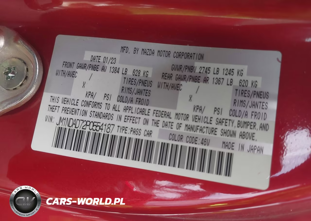 2023 Mazda Mx-5 Miata Grand Touring VIN:JM1NDAD72P0554187 - 9
