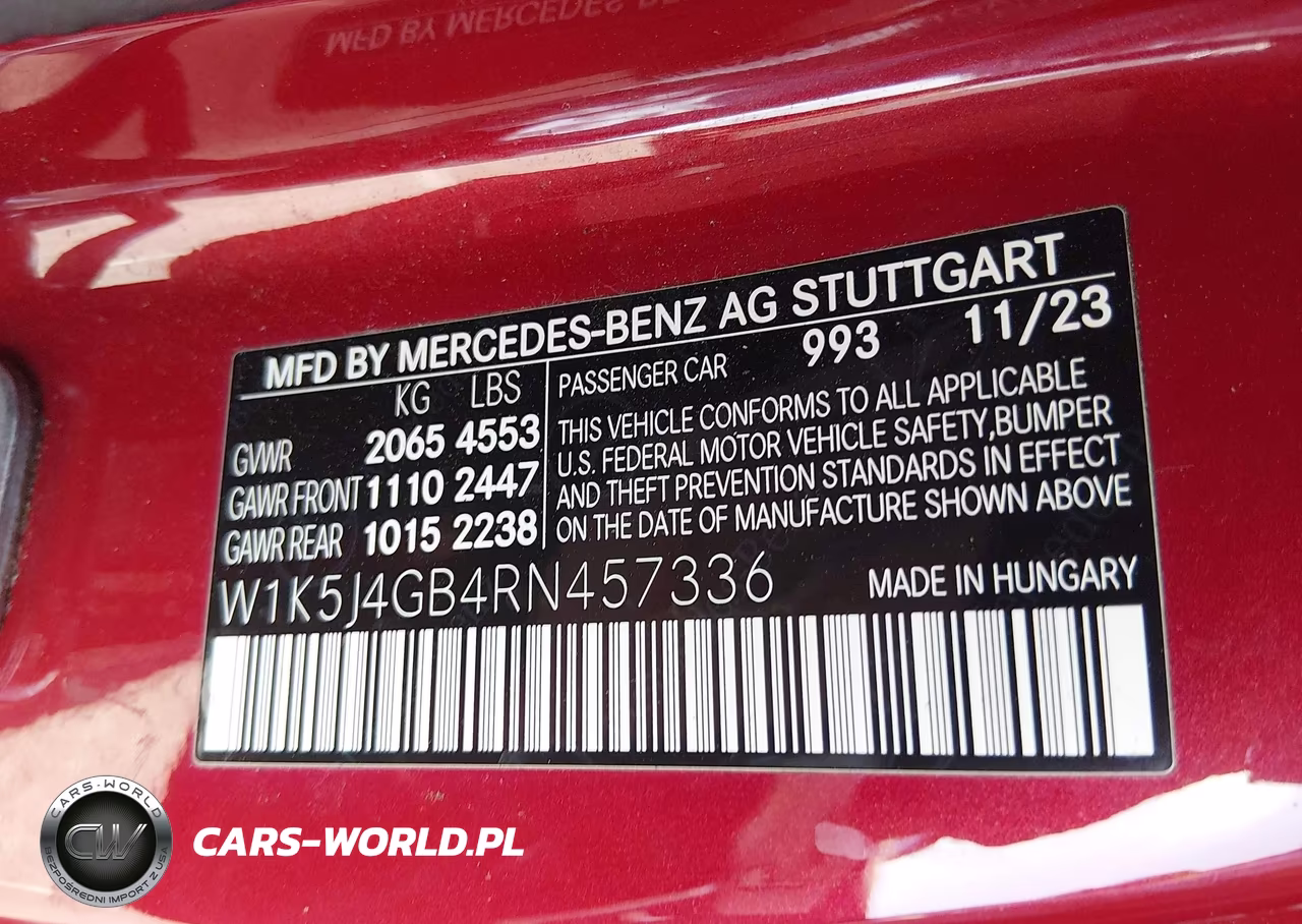 2024 Mercedes-Benz Cla 250 Coupe VIN:W1K5J4GB4RN457336 - 9
