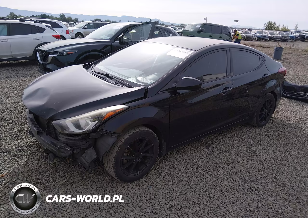 2016 Hyundai Elantra Se VIN:KMHDH4AE5GU474973 - 2