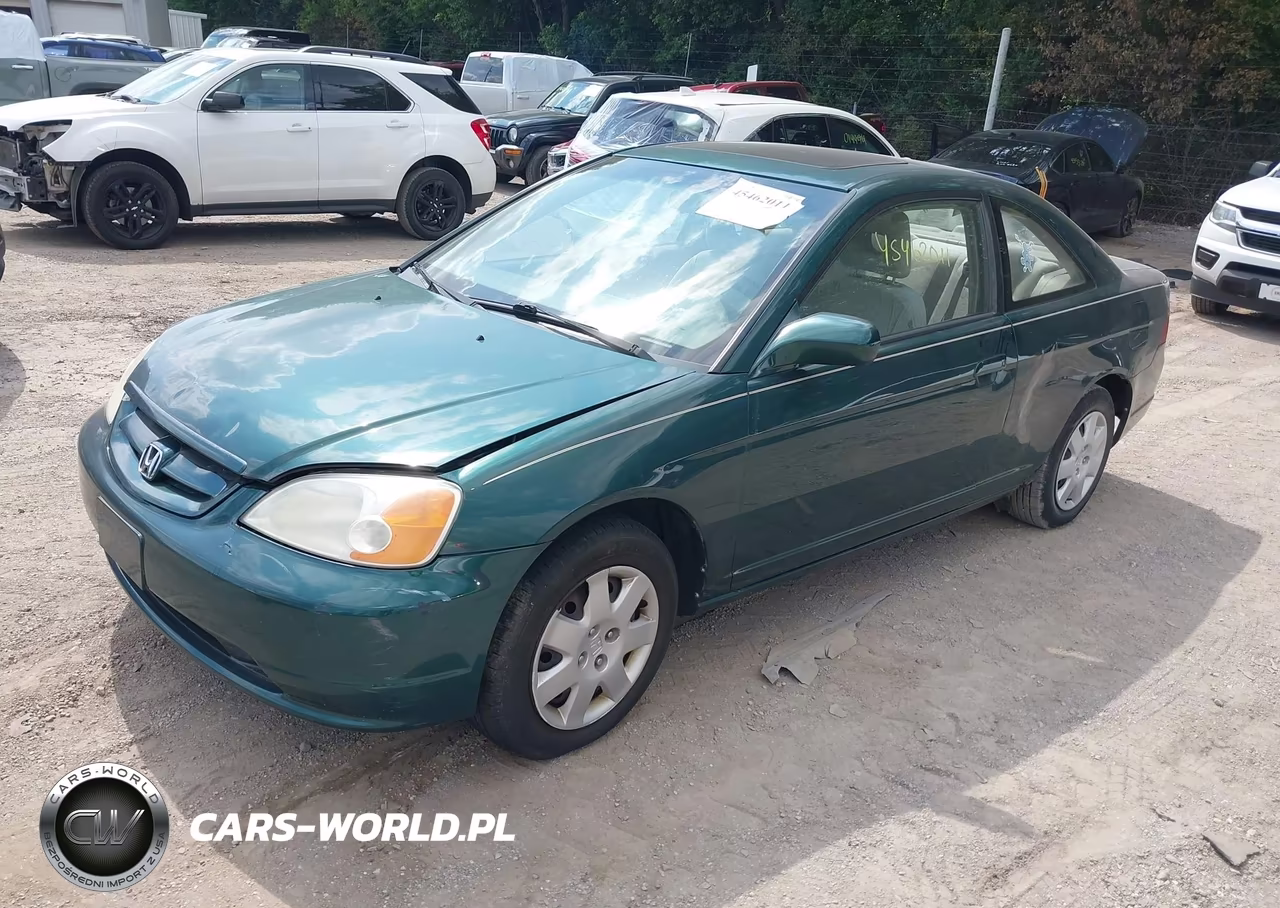 2001 Honda Civic Ex VIN:1HGEM22991L058742 - 2