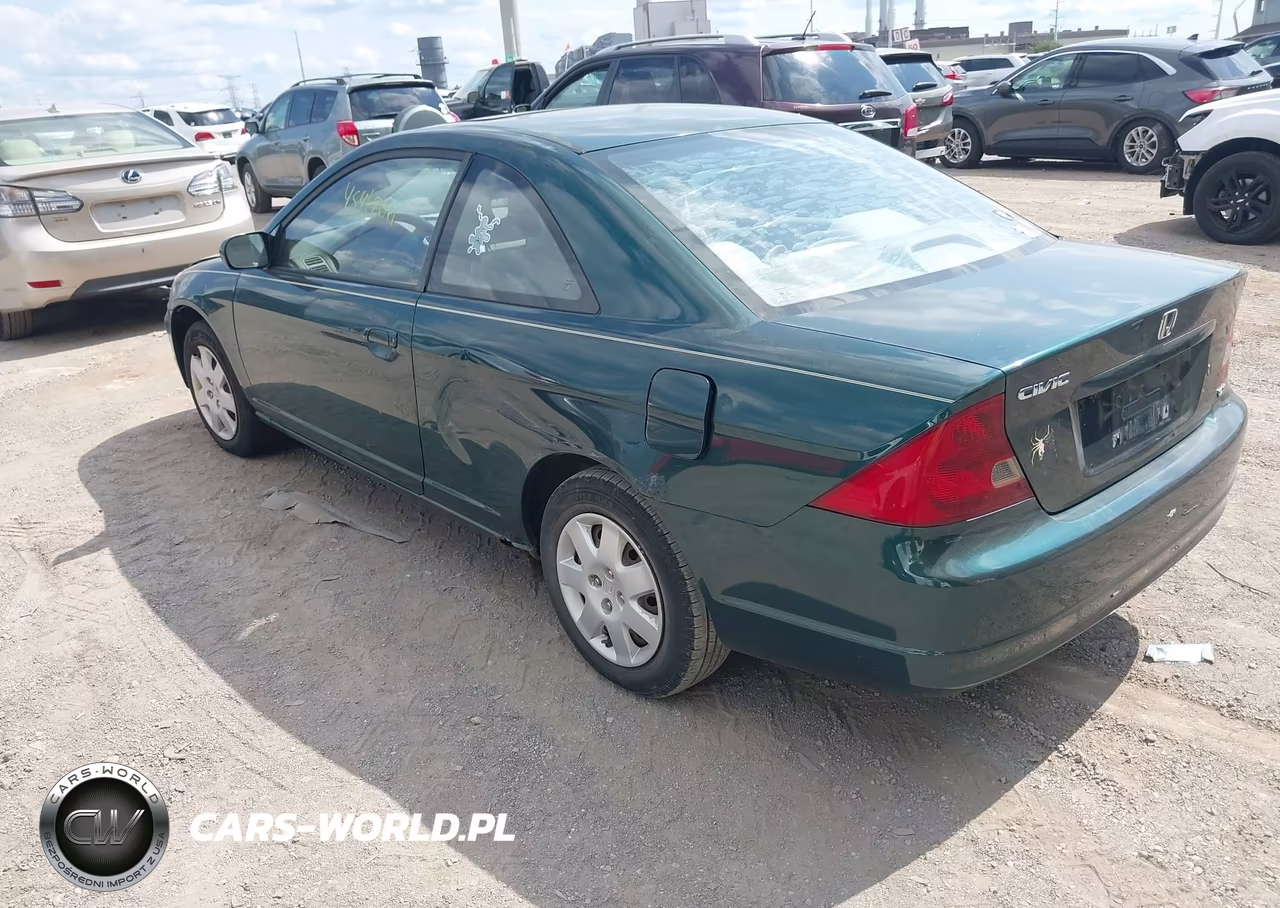2001 Honda Civic Ex VIN:1HGEM22991L058742 - 3