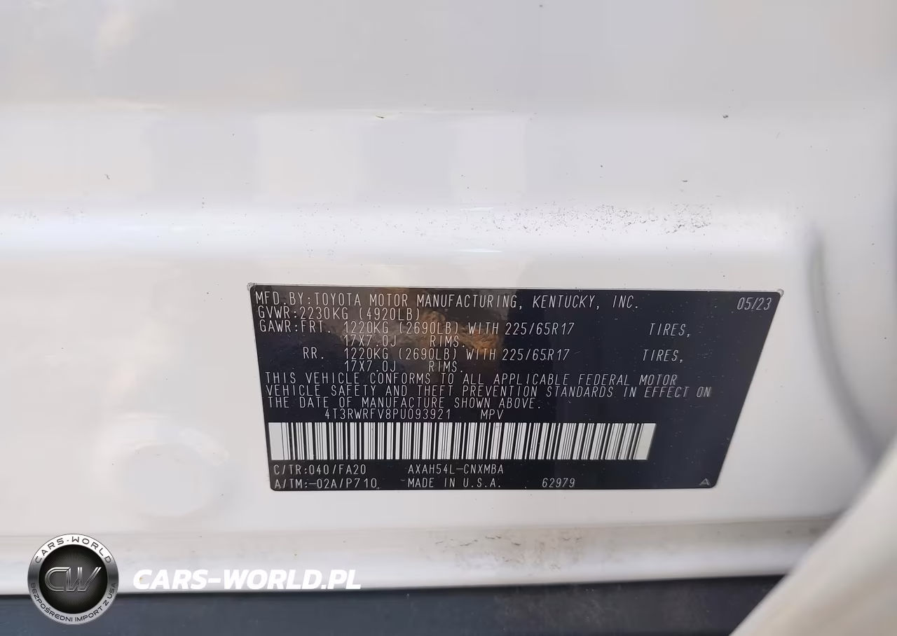 2023 Toyota Rav4 Hybrid Xle VIN:4T3RWRFV8PU093921 - 9