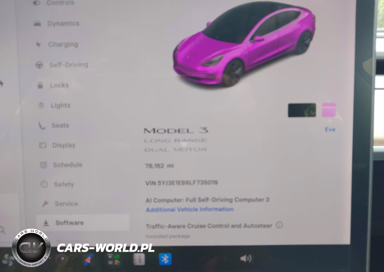 2020 Tesla Model 3 Long Range Dual Motor All-Wheel Drive VIN:5YJ3E1EB6LF735019 - 15
