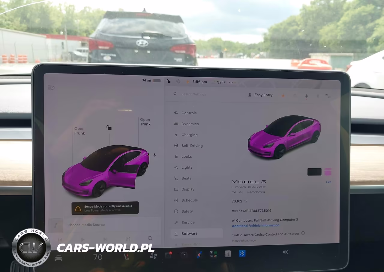 2020 Tesla Model 3 Long Range Dual Motor All-Wheel Drive VIN:5YJ3E1EB6LF735019 - 18