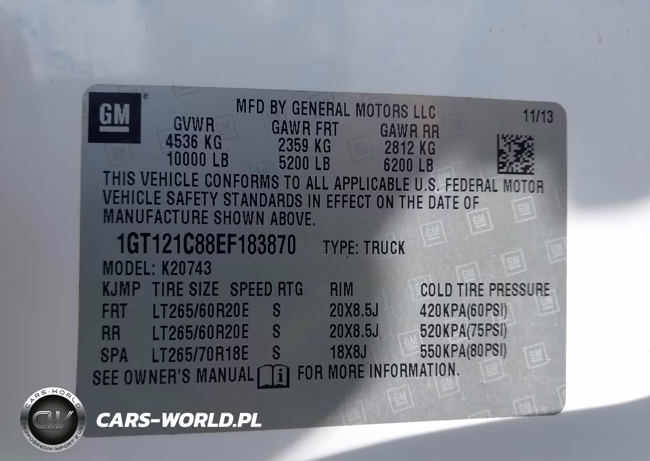 2014 GMC Sierra 2500Hd Slt VIN:1GT121C88EF183870 - 9