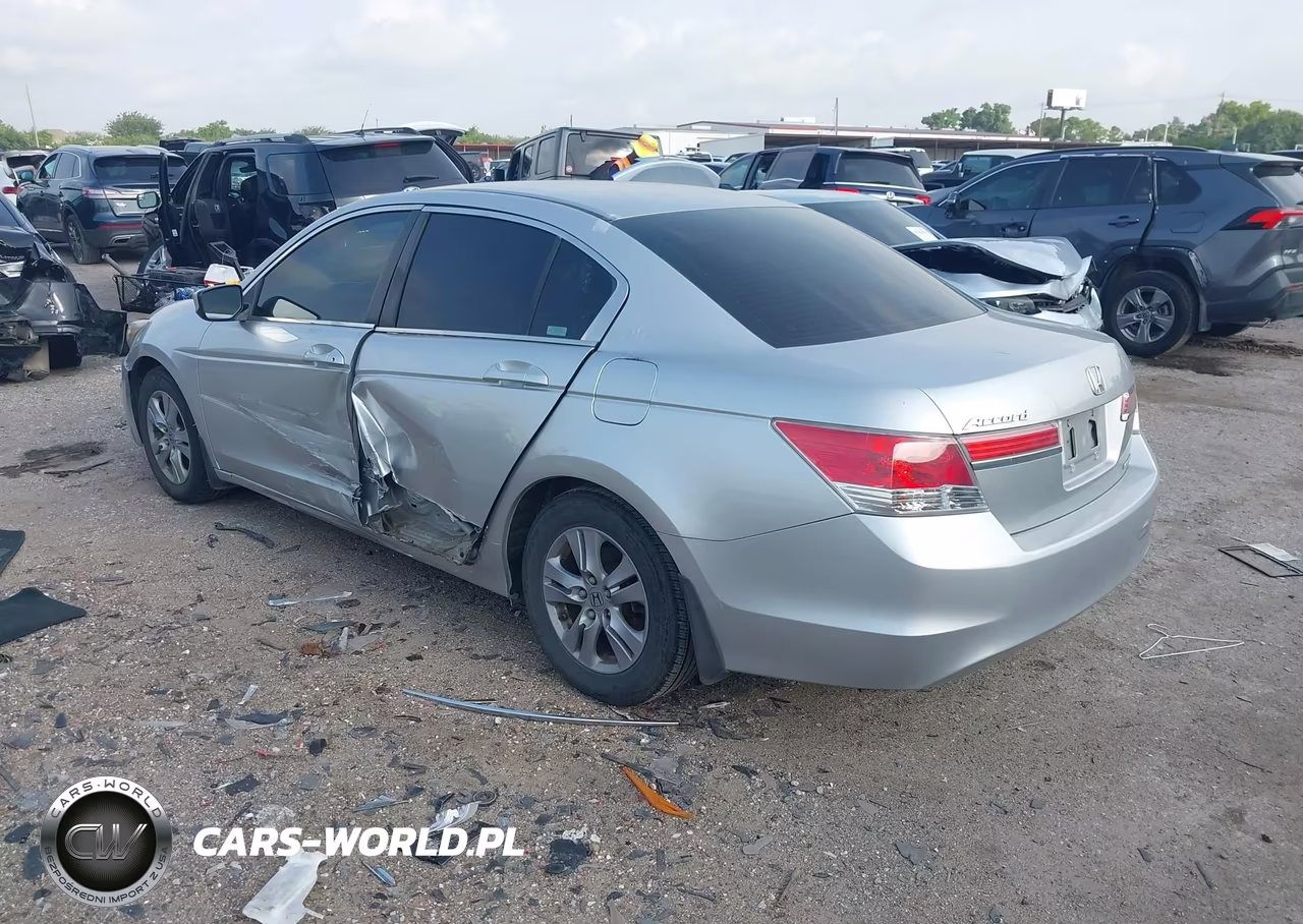 2012 Honda Accord 2.4 Se VIN:1HGCP2F69CA026905 - 3