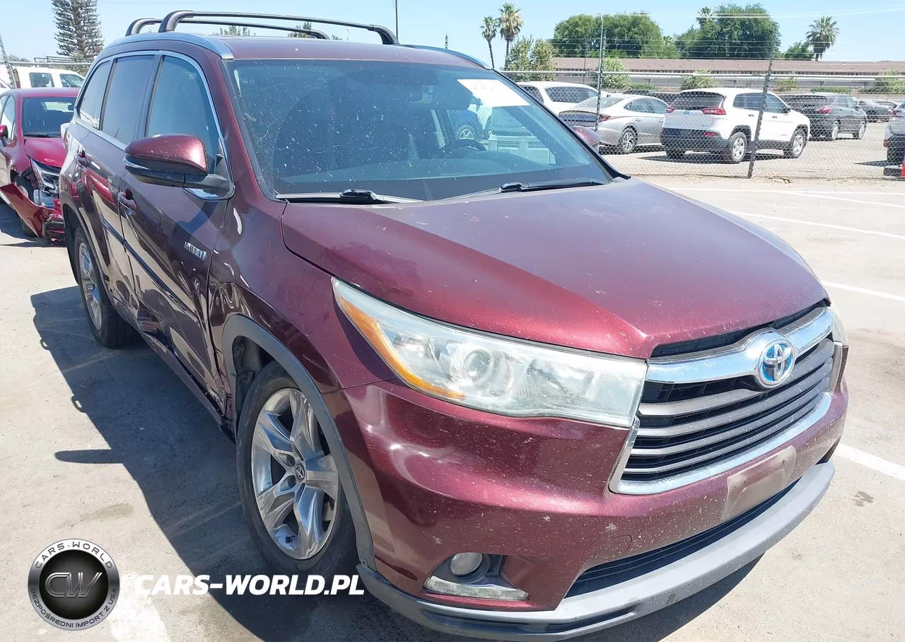 2016 Toyota Highlander Hybrid Limited – zdjęcie 1 z 21