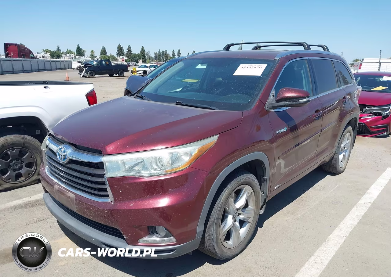 2016 Toyota Highlander Hybrid Limited VIN:5TDDCRFH9GS016439 - 2