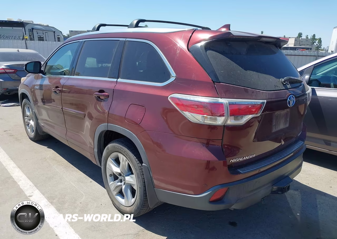 2016 Toyota Highlander Hybrid Limited VIN:5TDDCRFH9GS016439 - 3