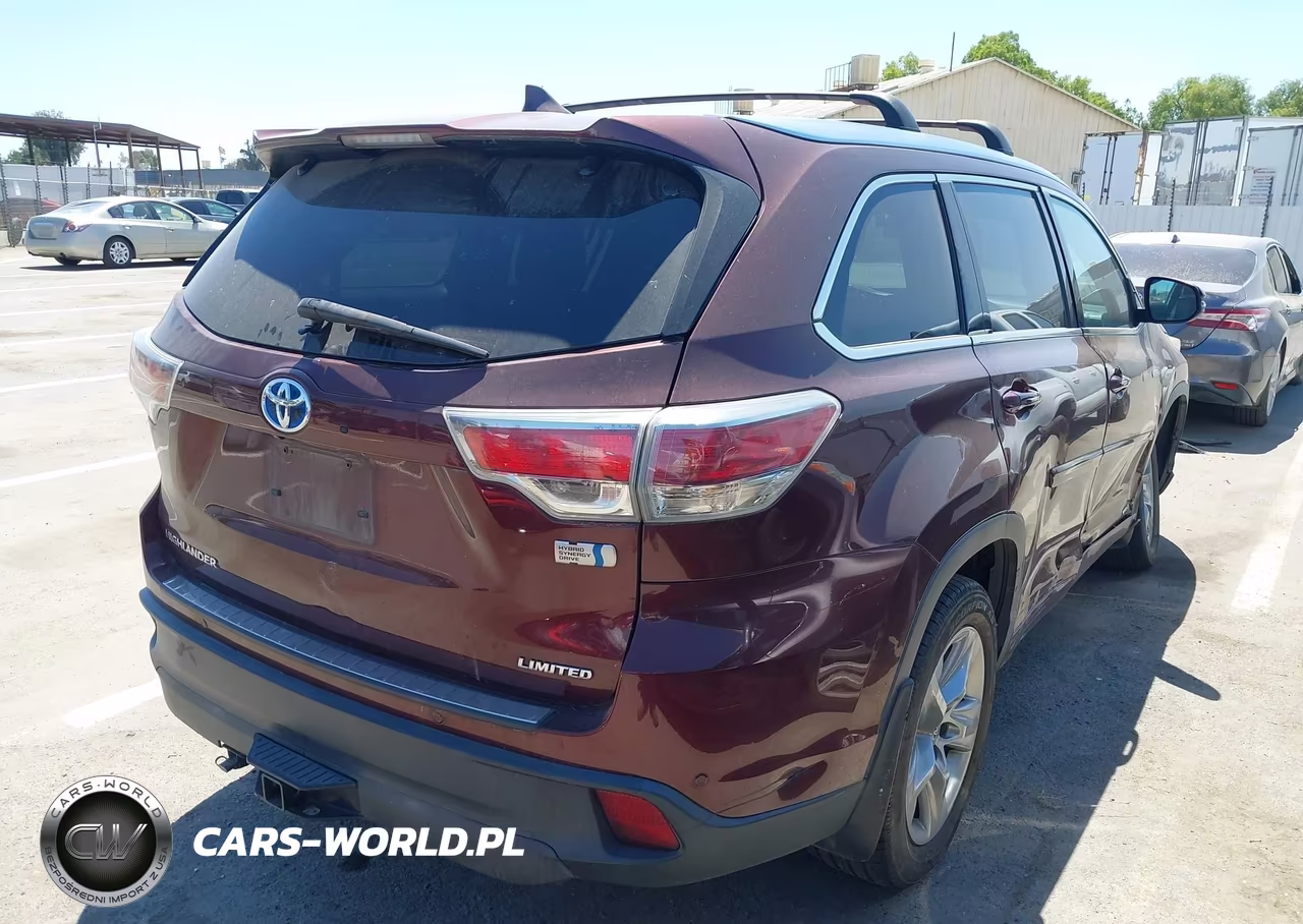 2016 Toyota Highlander Hybrid Limited VIN:5TDDCRFH9GS016439 - 4
