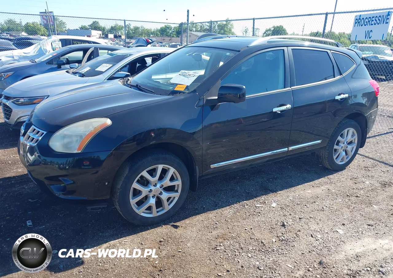 2012 Nissan Rogue Sv W-Sl Pkg VIN:JN8AS5MV8CW410536 - 2