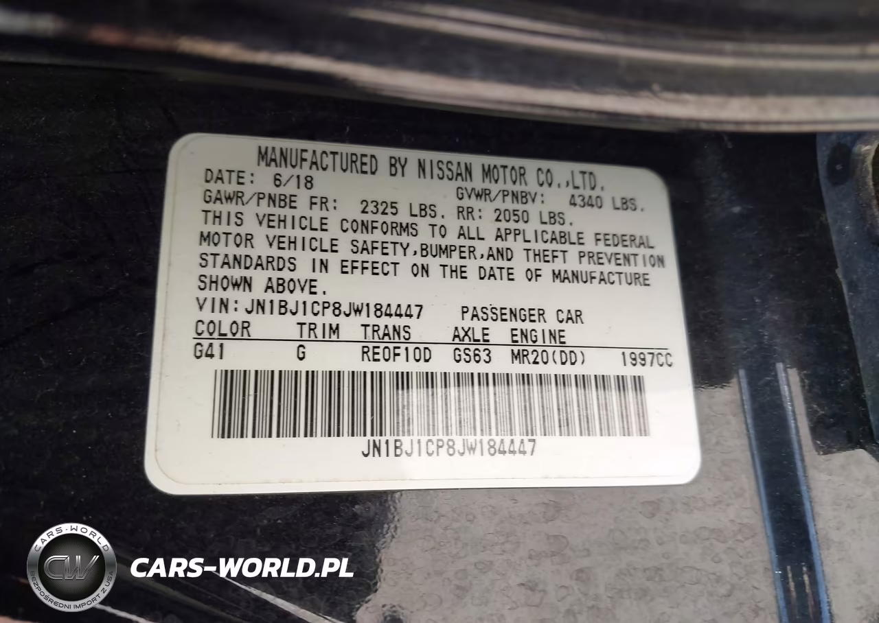 2018 Nissan Rogue Sport S VIN:JN1BJ1CP8JW184447 - 9