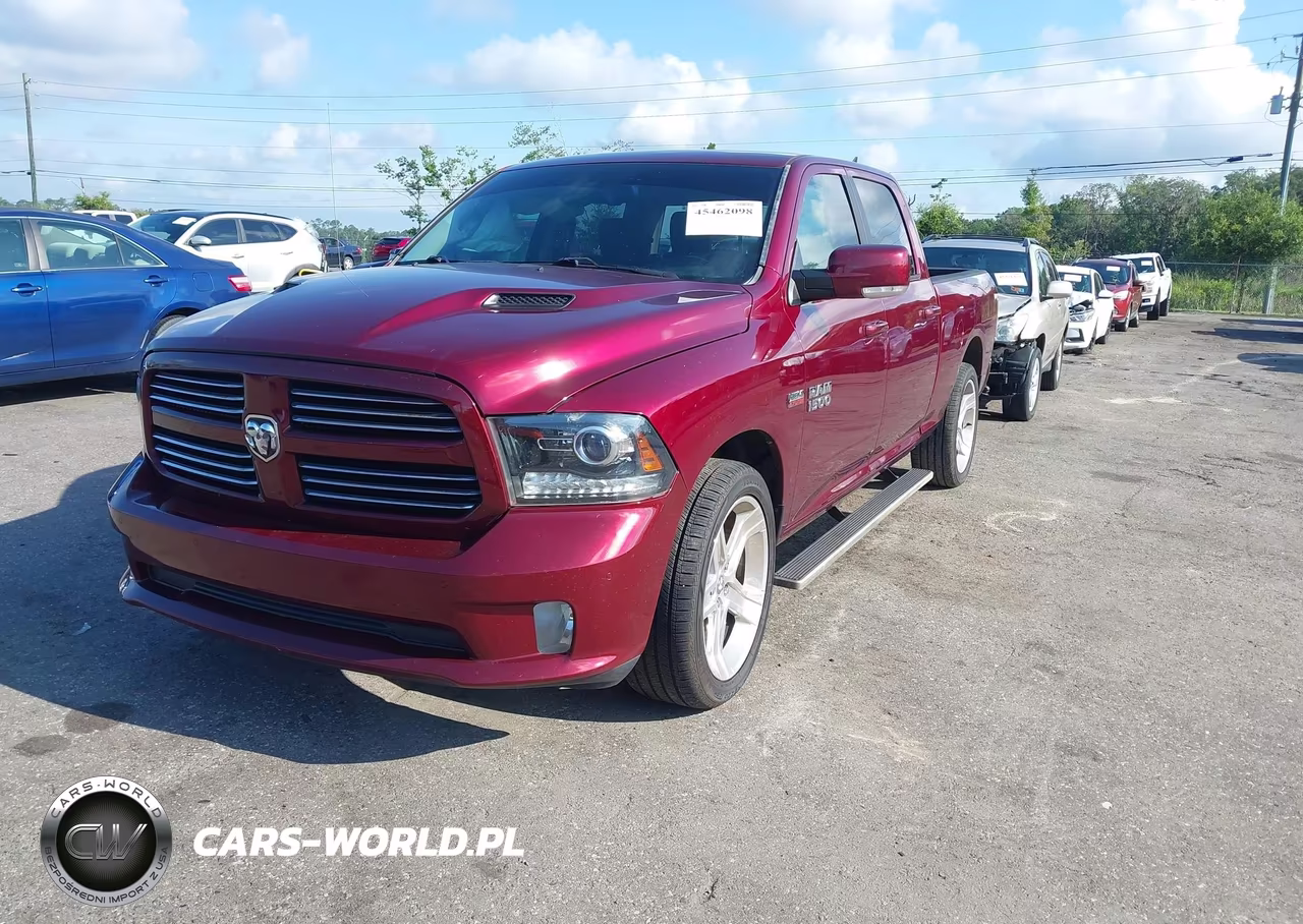 2017 Ram 1500 Sport 4X2 6'4 Box VIN:1C6RR6UT7HS610196 - 2