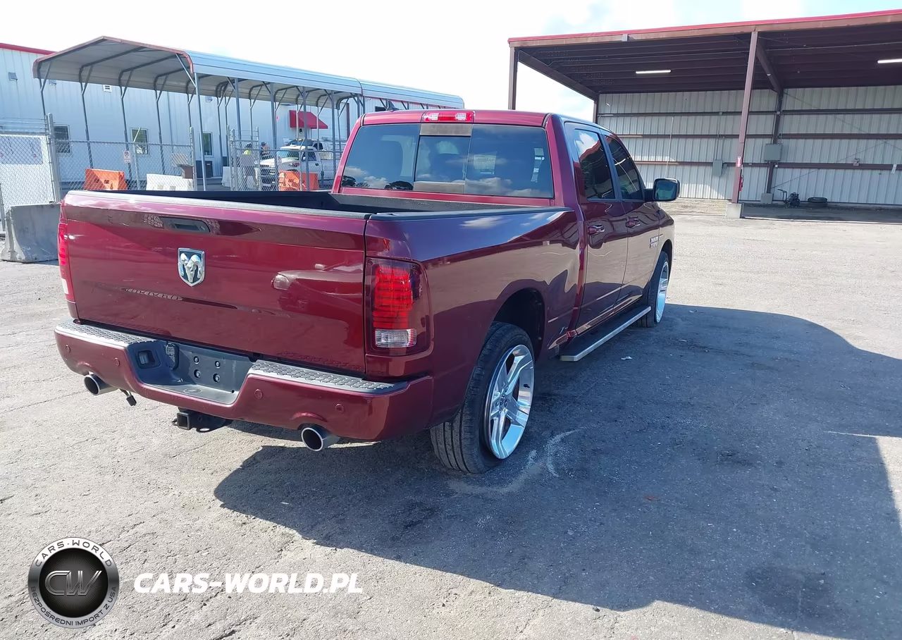 2017 Ram 1500 Sport 4X2 6'4 Box VIN:1C6RR6UT7HS610196 - 4