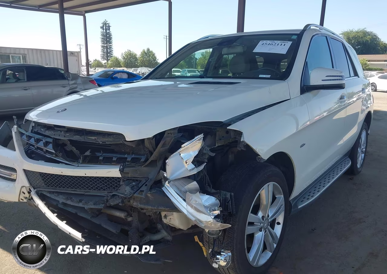 2012 Mercedes-Benz Ml 350 4Matic VIN:4JGDA5HB1CA054404 - 2