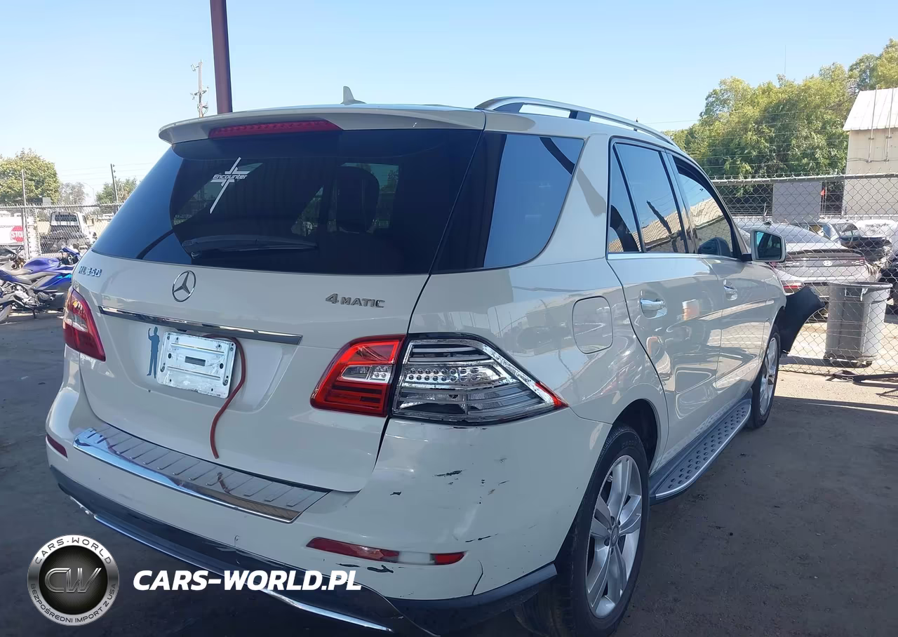 2012 Mercedes-Benz Ml 350 4Matic VIN:4JGDA5HB1CA054404 - 4