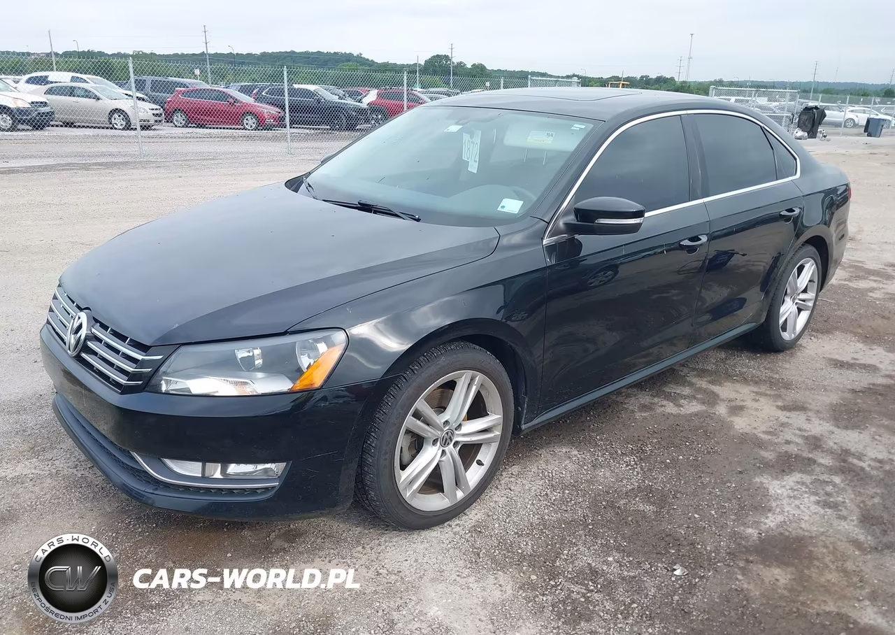 2012 Volkswagen Passat 3.6L V6 Se VIN:1VWBM7A3XCC075108 - 2