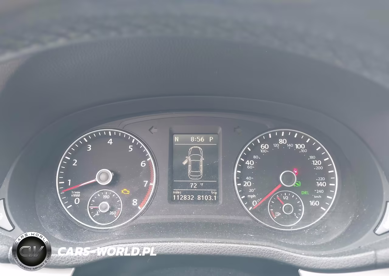 2012 Volkswagen Passat 3.6L V6 Se VIN:1VWBM7A3XCC075108 - 7