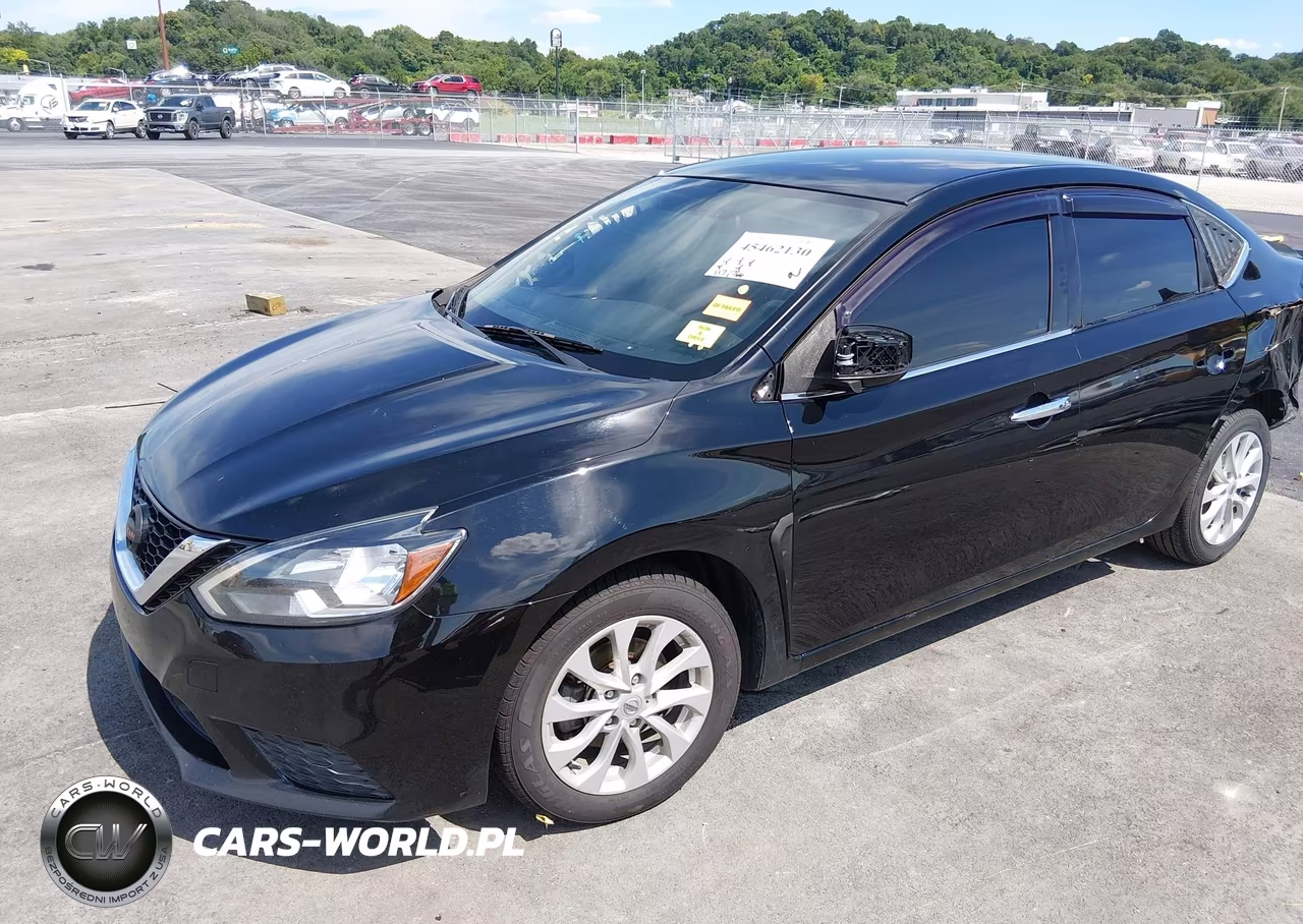 2019 Nissan Sentra Sv VIN:3N1AB7APXKY410934 - 2