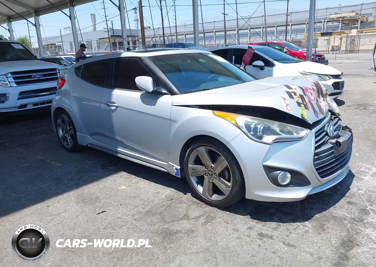 2013 Hyundai Veloster Turbo W-Blue – zdjęcie 1 z 16