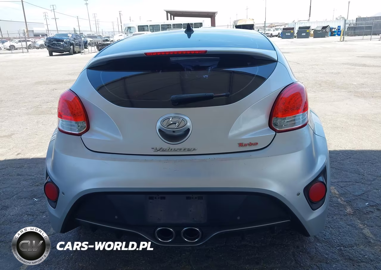 2013 Hyundai Veloster Turbo W-Blue VIN:KMHTC6AE9DU125851 - 16