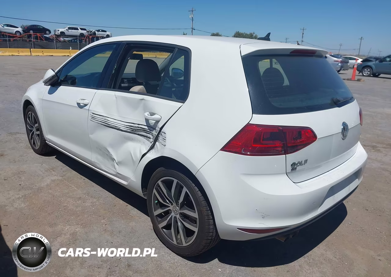 2017 Volkswagen Golf Tsi S 4-Door-Tsi Se 4-Door-Tsi Sel 4-Door-Tsi Wolfsburg Edition 4-Door VIN:3VW217AU6HM038838 - 3