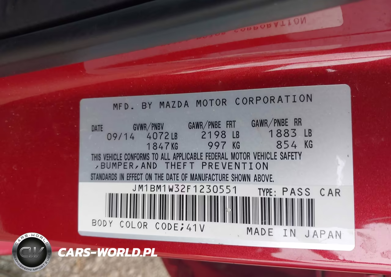 2015 Mazda Mazda3 S Grand Touring VIN:JM1BM1W32F1230551 - 9