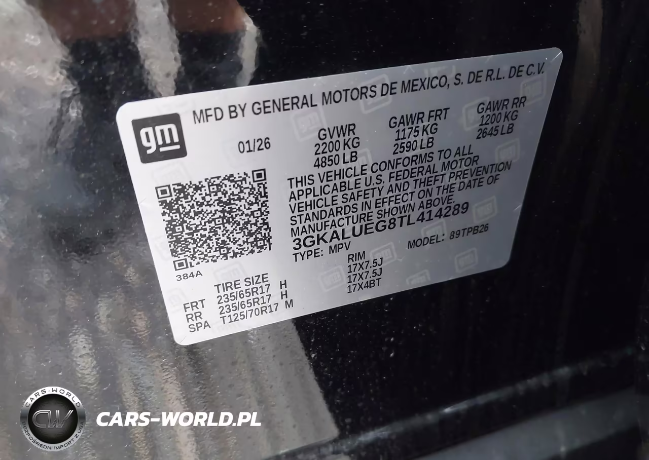 2026 GMC Terrain Awd Elevation VIN:3GKALUEG8TL414289 - 9