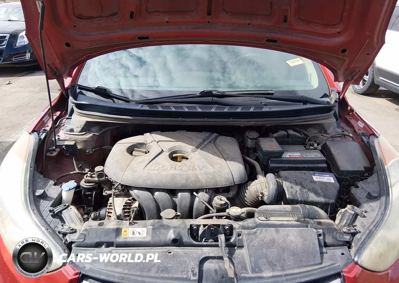 2013 Hyundai Elantra Limited VIN:KMHDH4AE8DU859584 - 10
