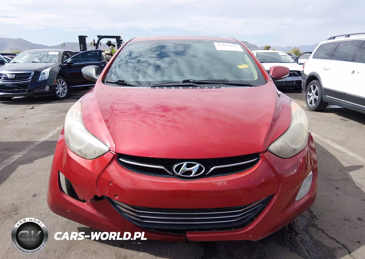 2013 Hyundai Elantra Limited VIN:KMHDH4AE8DU859584 - 12