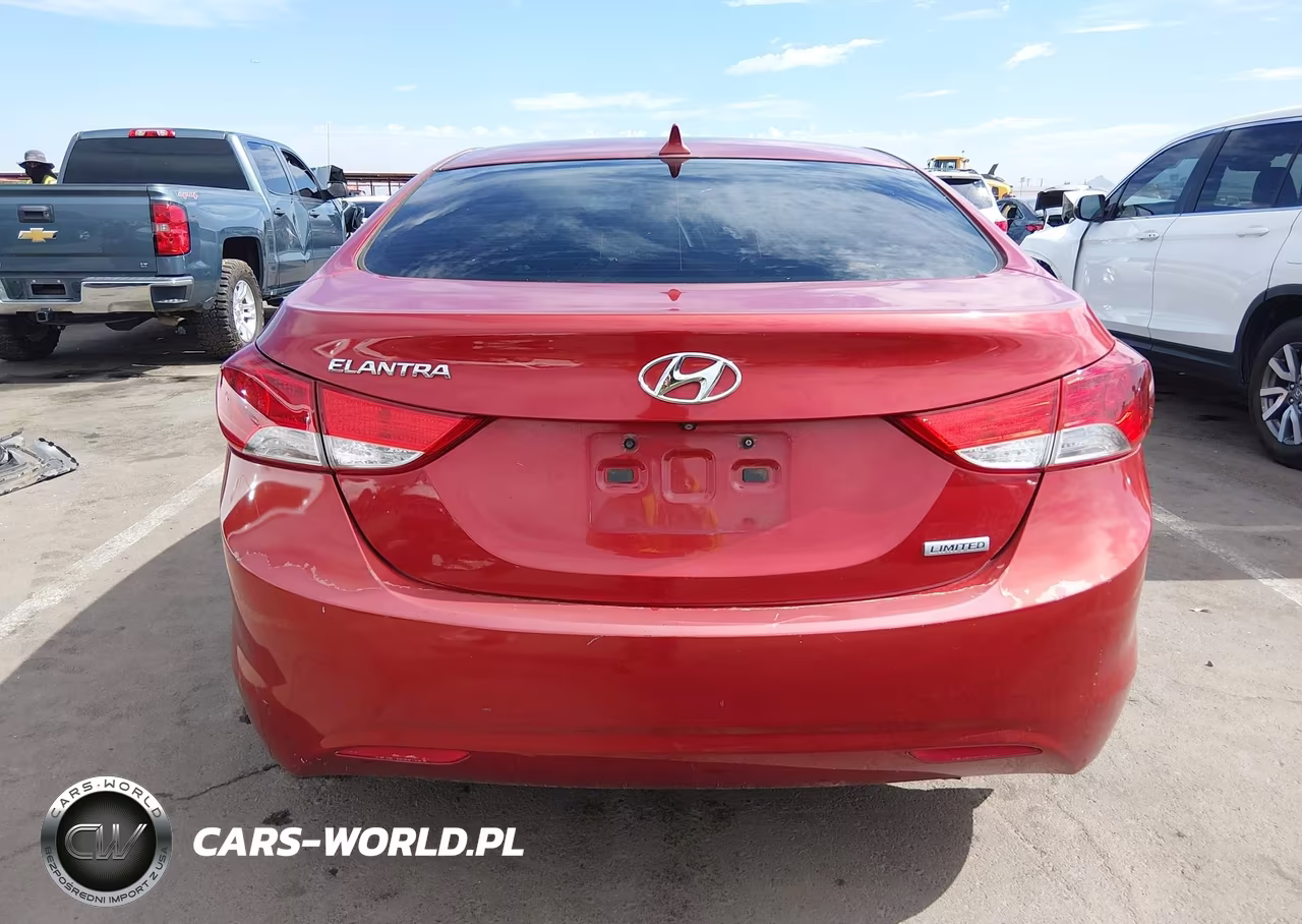 2013 Hyundai Elantra Limited VIN:KMHDH4AE8DU859584 - 16