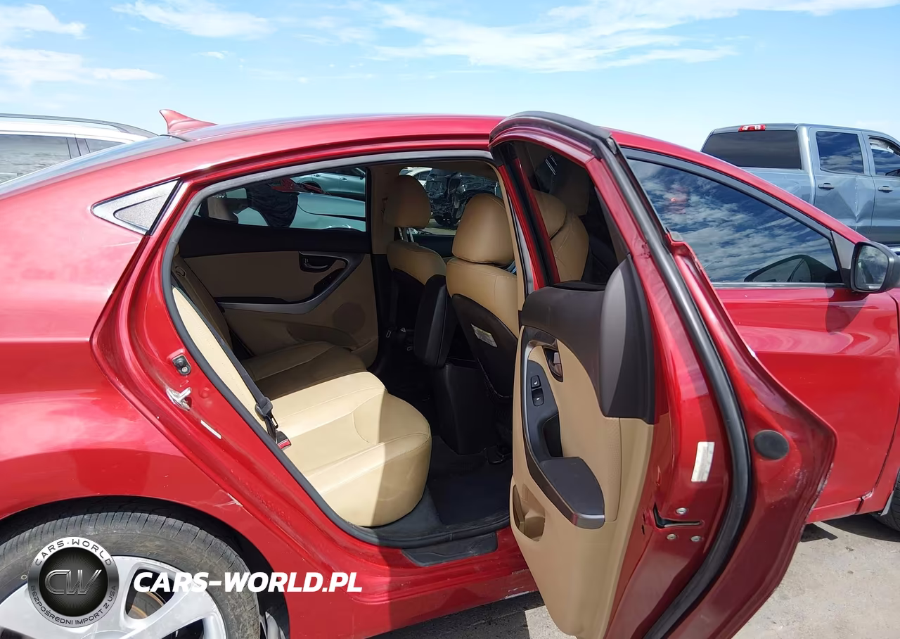2013 Hyundai Elantra Limited VIN:KMHDH4AE8DU859584 - 8