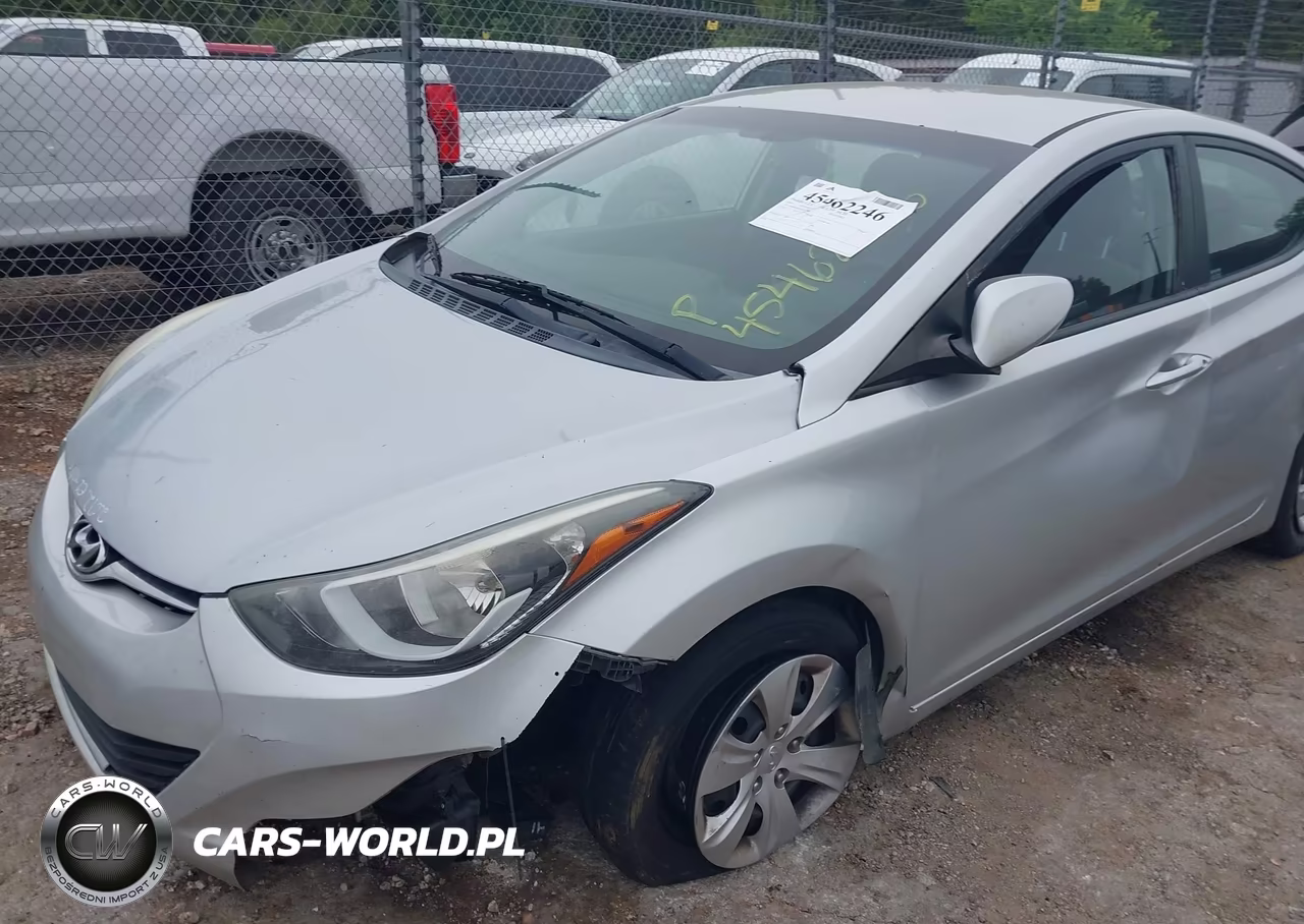 2016 Hyundai Elantra Se VIN:5NPDH4AE0GH714042 - 6
