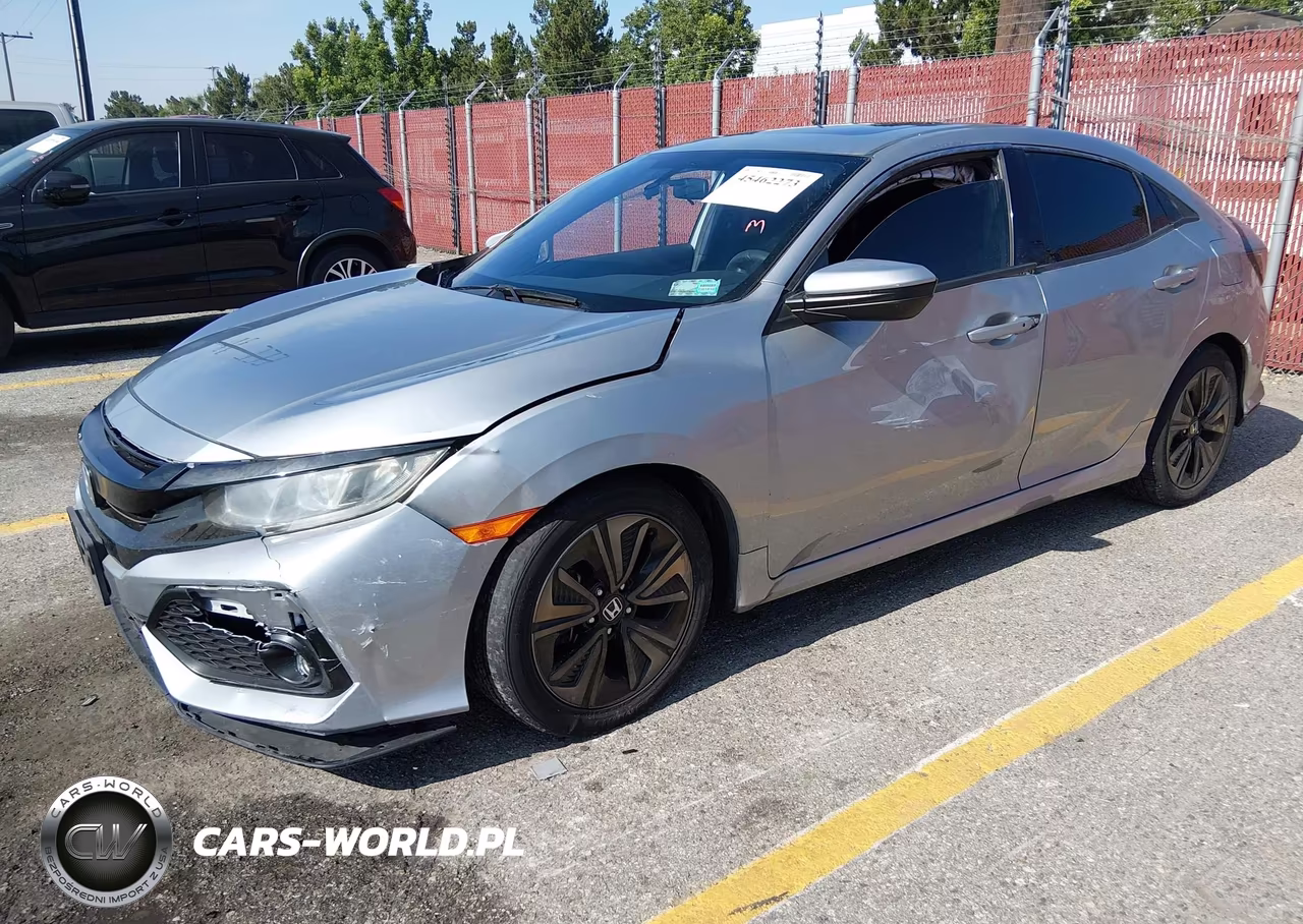 2018 Honda Civic Ex VIN:SHHFK7H55JU422957 - 2