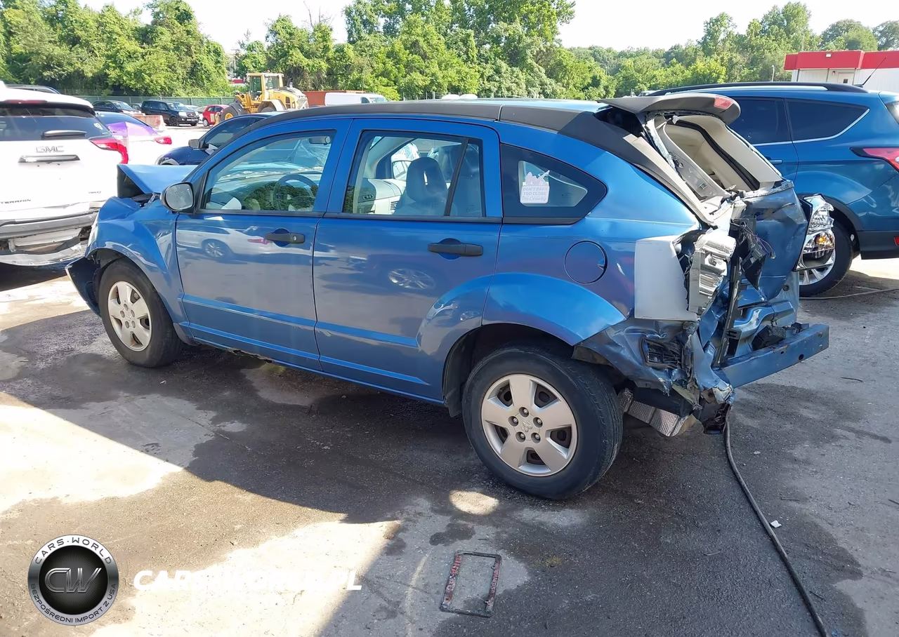 2007 Dodge Caliber VIN:1B3HB28B77D320838 - 3