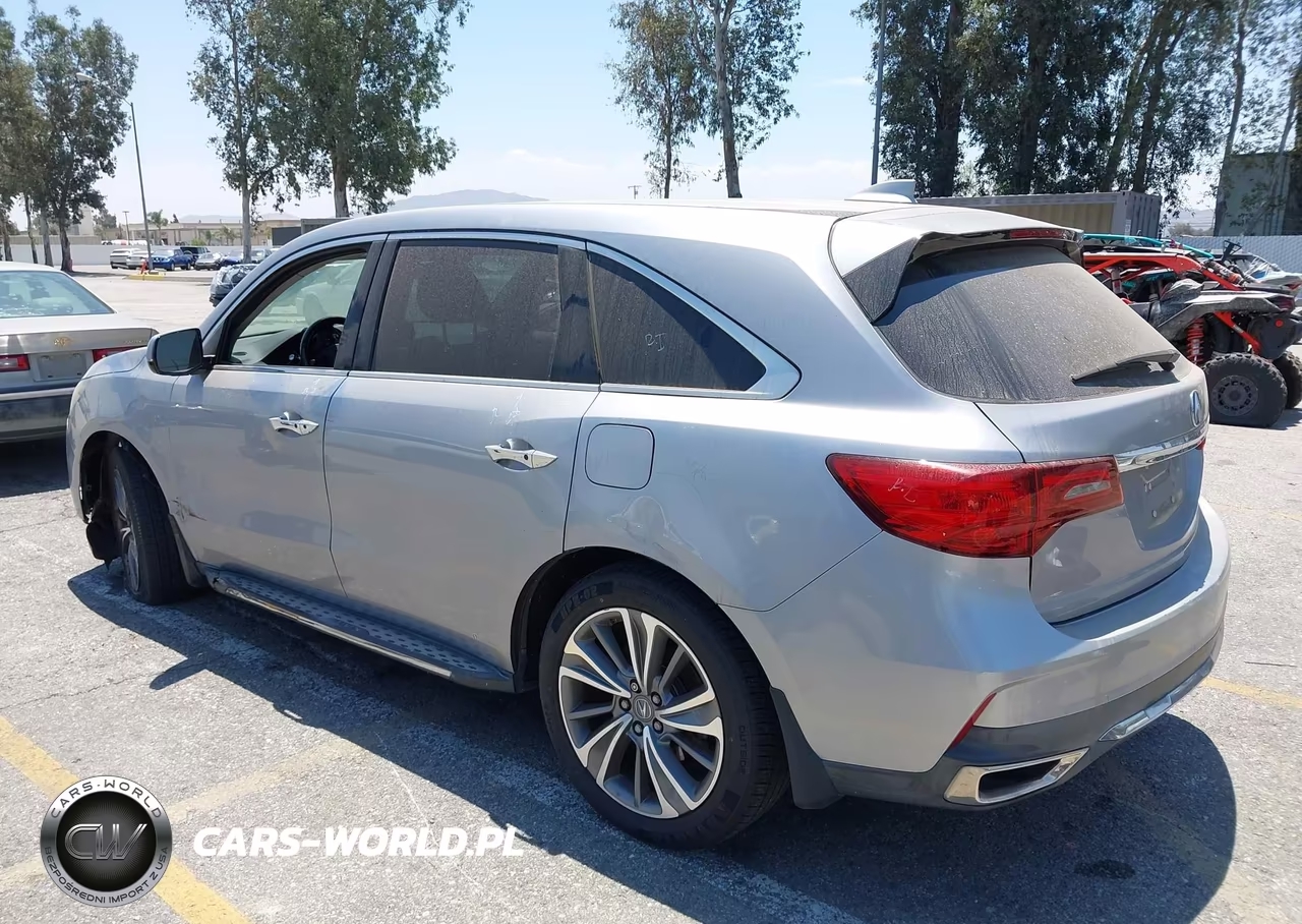 2017 Acura Mdx Technology Package VIN:5FRYD3H52HB004796 - 3