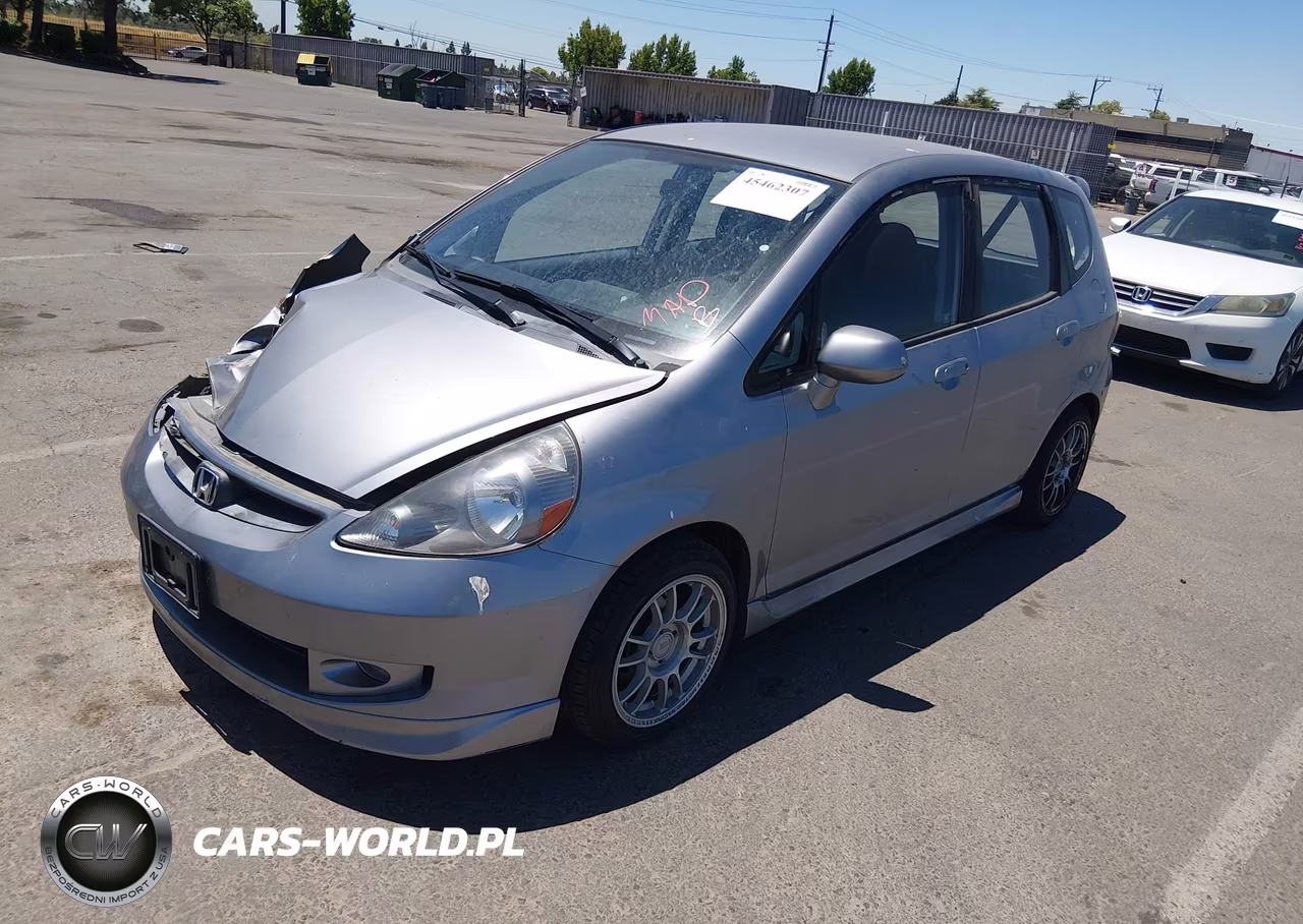 2008 Honda Fit Sport VIN:JHMGD38618S012346 - 2