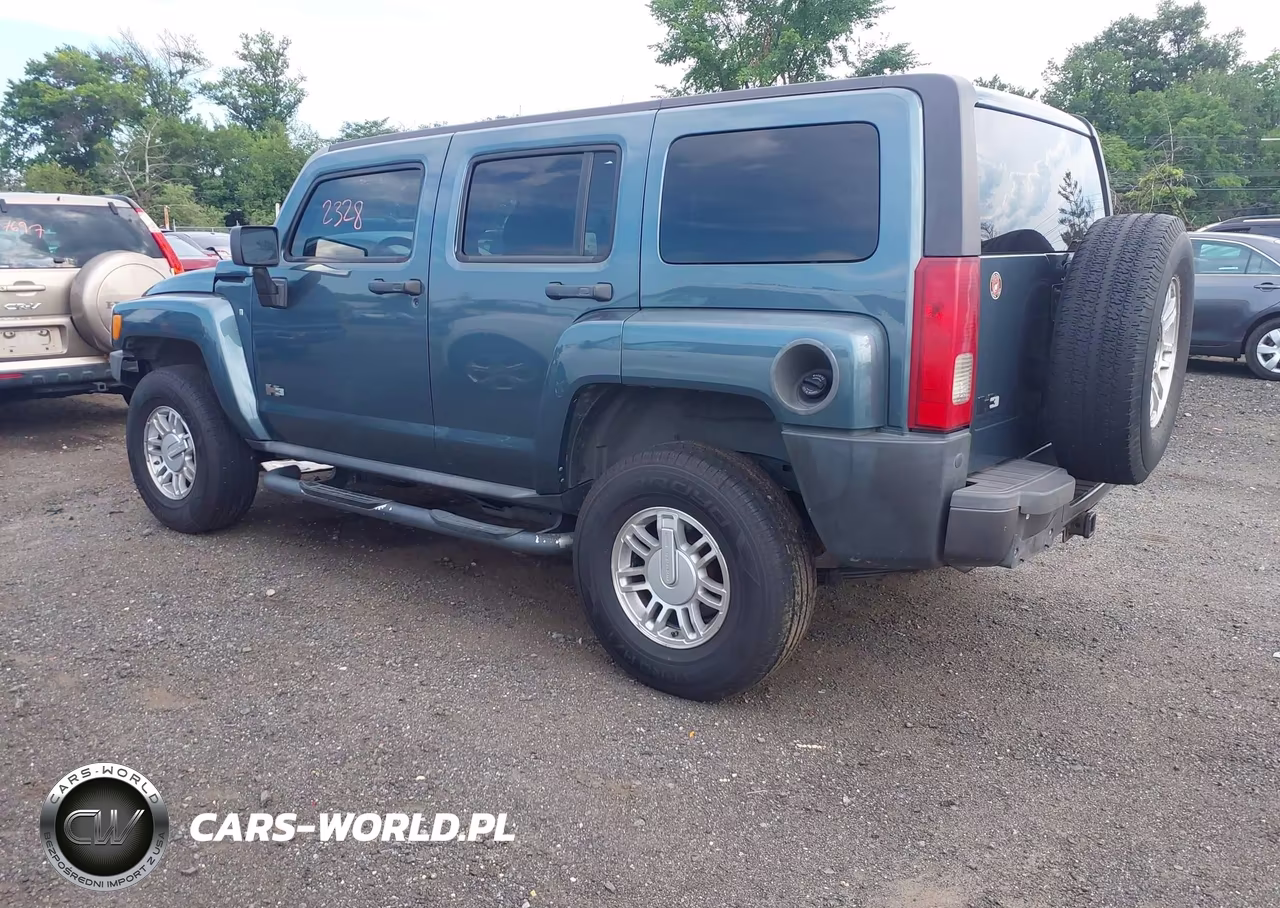 2007 Hummer H3 Suv VIN:5GTDN13E078123334 - 3