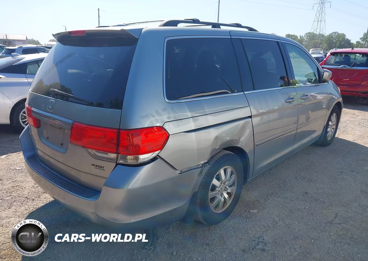 2009 Honda Odyssey Ex-L VIN:5FNRL38709B038344 - 4