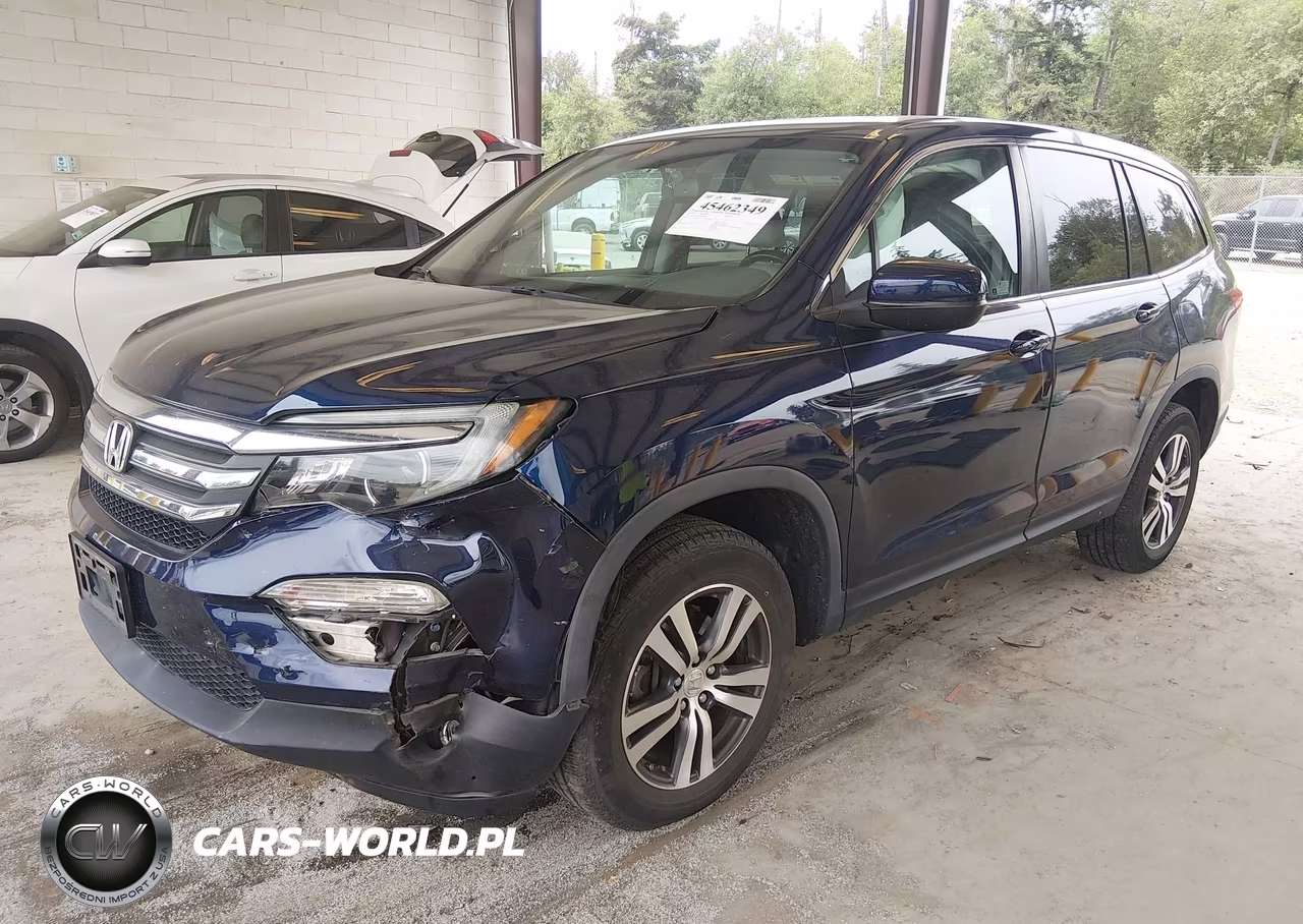 2018 Honda Pilot Ex-L VIN:5FNYF6H50JB070492 - 2