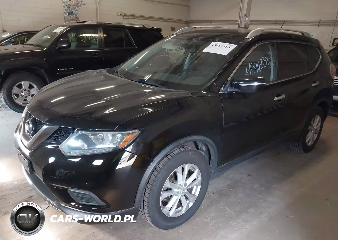 2015 Nissan Rogue Sv VIN:KNMAT2MV4FP519016 - 2